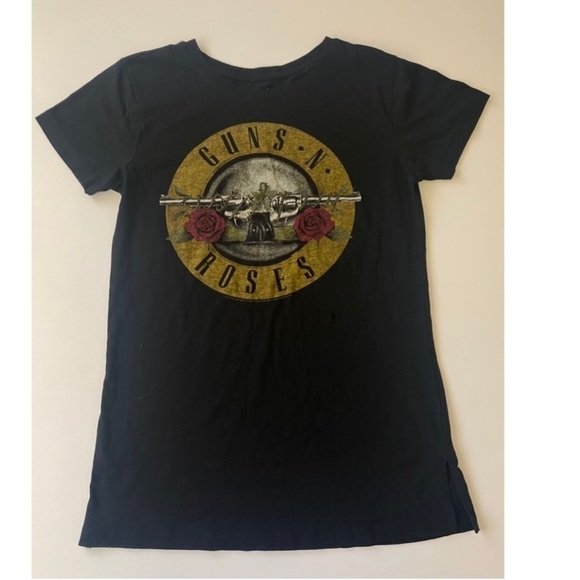 Bravado Tops - Guns N Roses Crewneck graphic tee black S